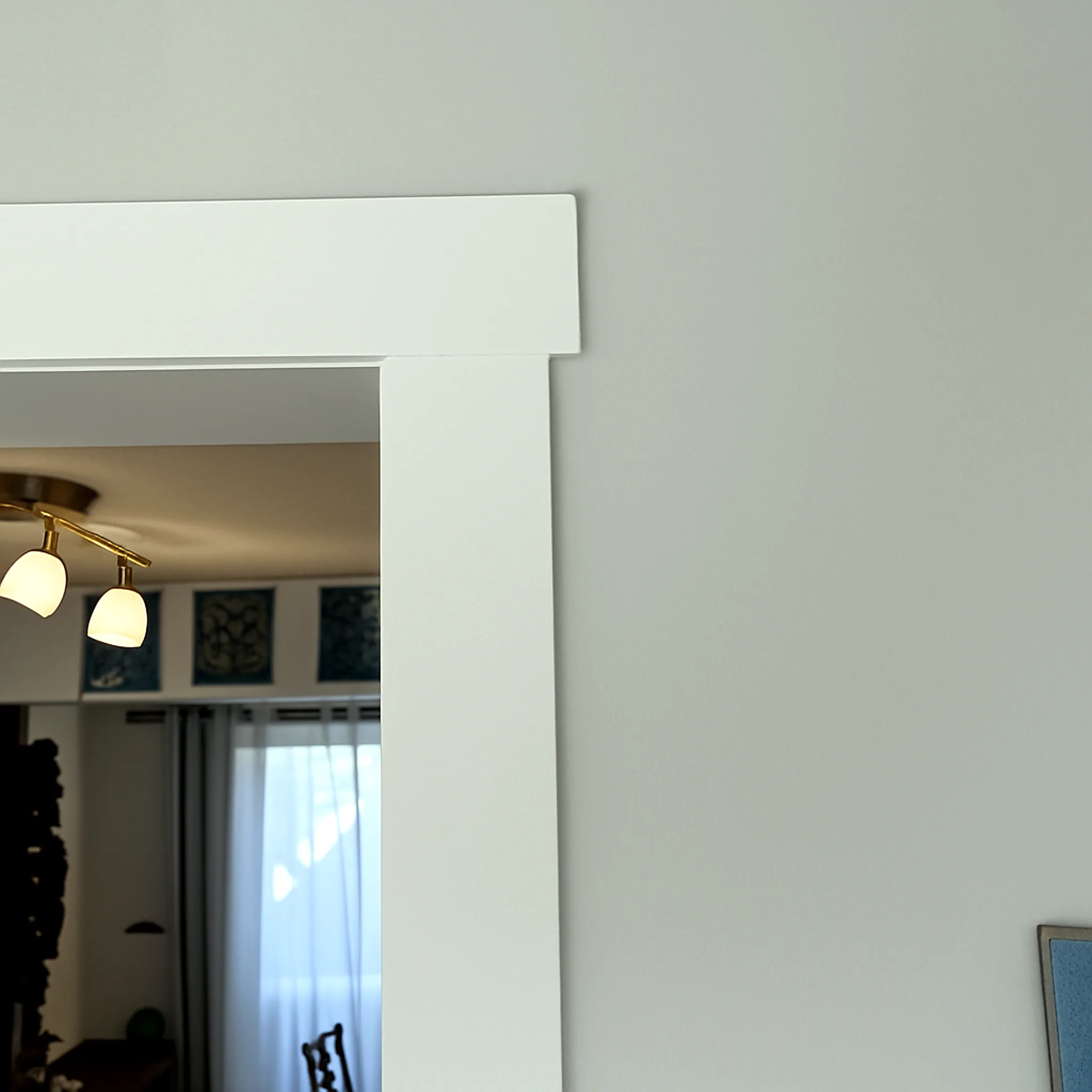 Kitchen moulding after paint